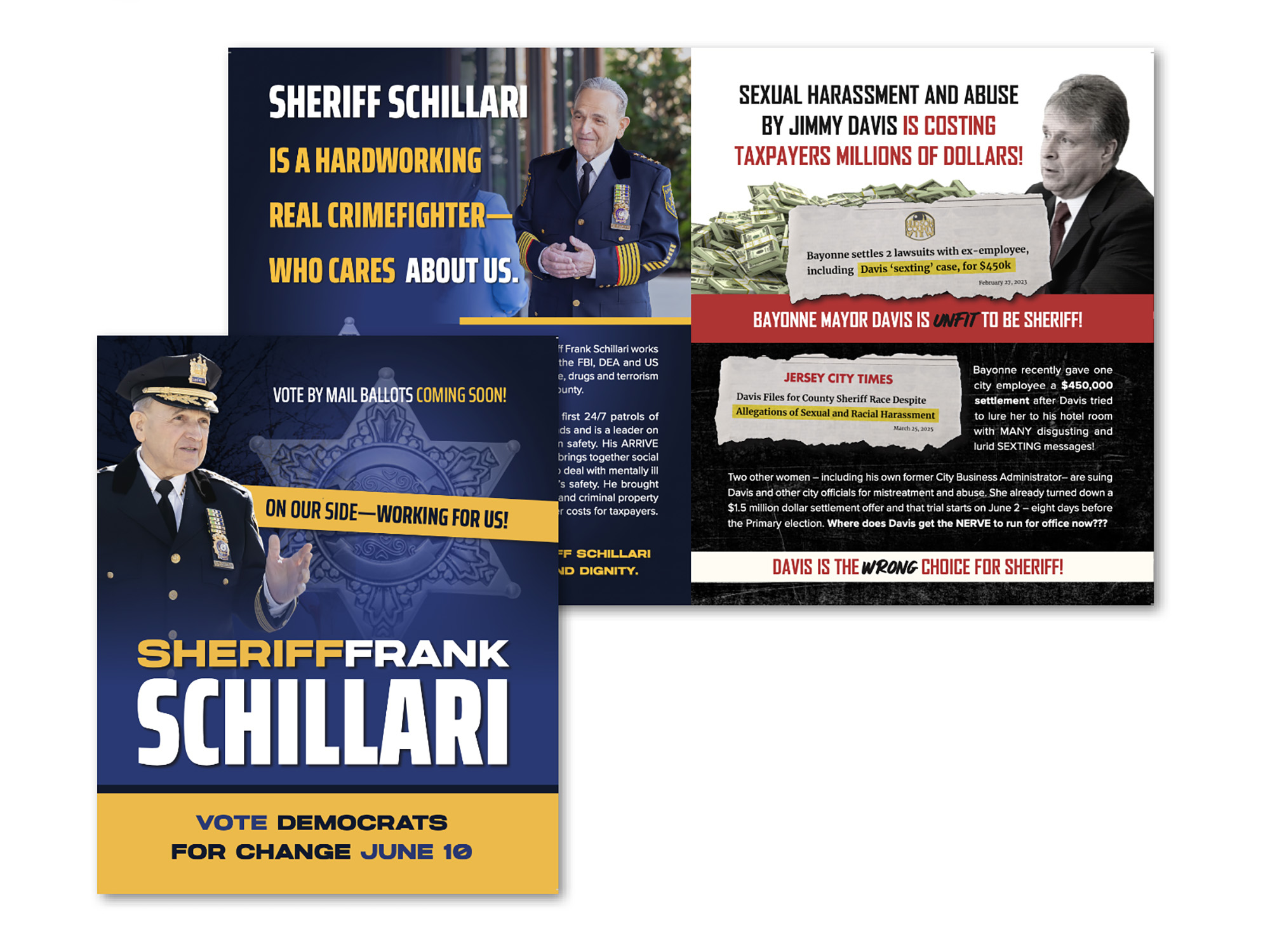 Schillari 8.5 x 14 direct mailer